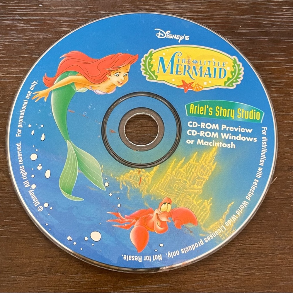 The Little Mermaid DVD